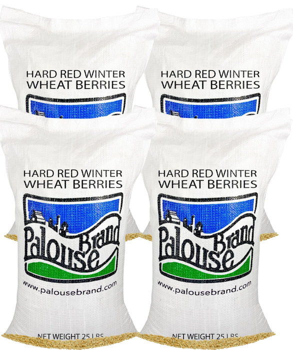 Hard Red Winter Wheat Bundle | 100 LB | Certified Glyphosate Residue Free
