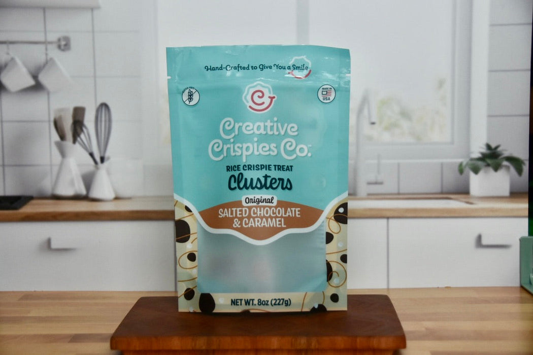 "Clusters" Original Dark Chocolate, Caramel & Sea Salt Crispie Mix Clusters
