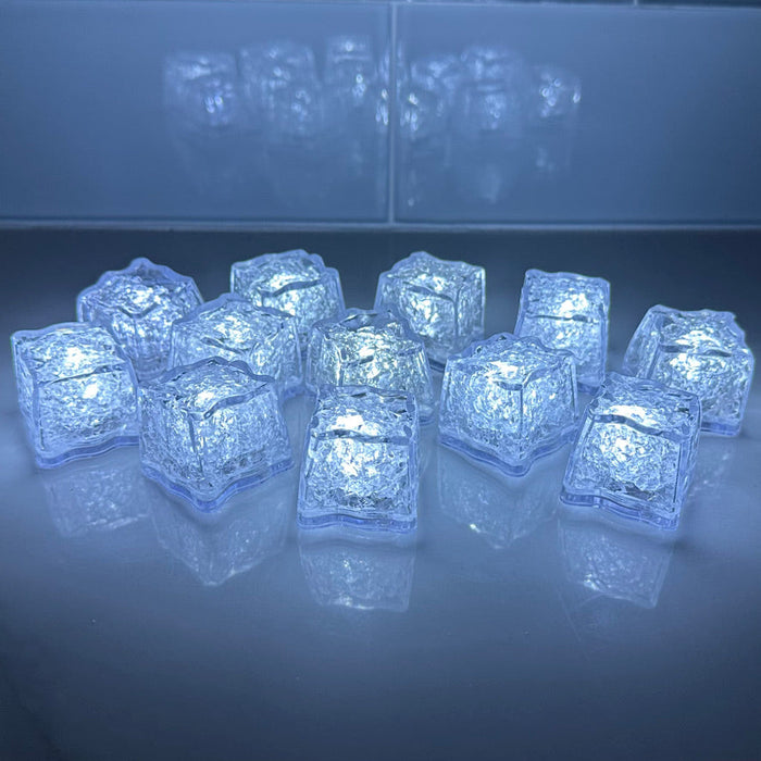 REVO White LED Light Up Ice Cube™ | 12 Pk