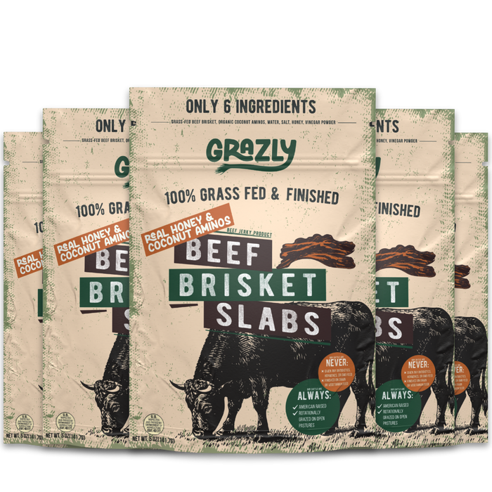 Raw Honey & Coconut Aminos Brisket Slabs