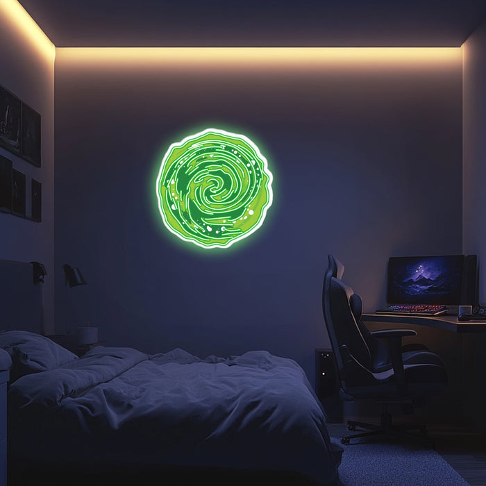 UV Printed Portal Neon Wall Art- LV0041