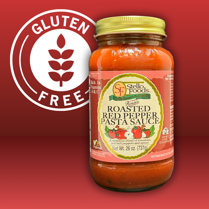 Stello Foods - Rosie's Roasted Red Pepper Spaghetti Sauce 26oz