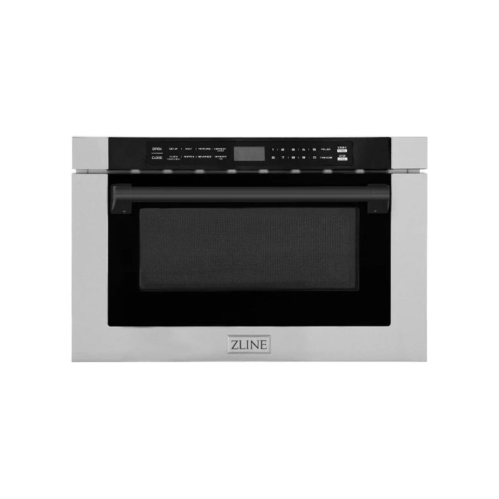 ZLINE 24" Microwave Drawer, Stainless Steel, Bronze MWDZ-1-H-MB