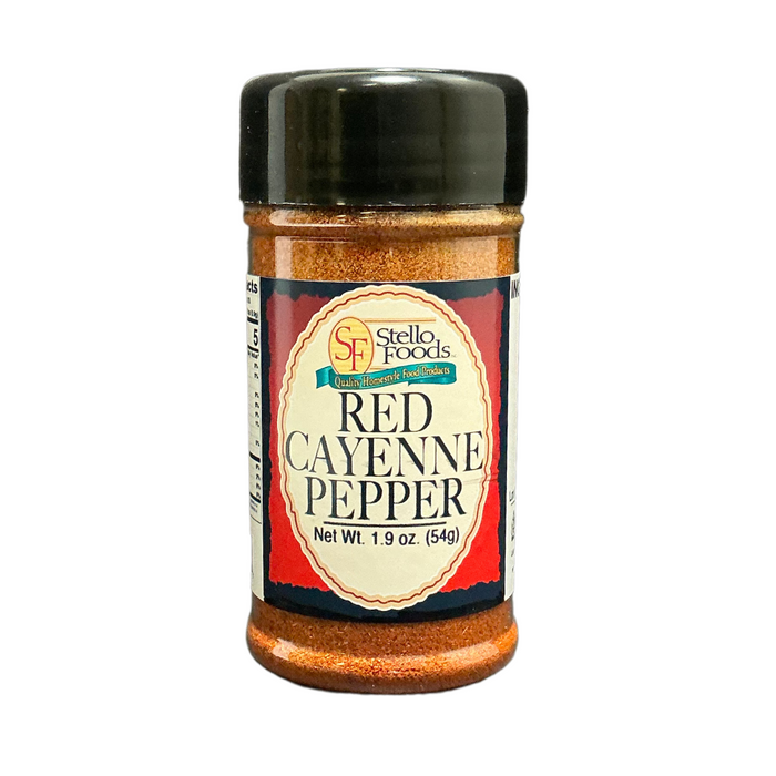 Stello Foods Spices - Pepper - Red Cayenne 1.9 oz