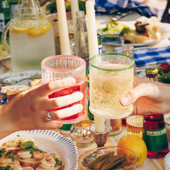 Non-Alcoholic Phony White Negroni.