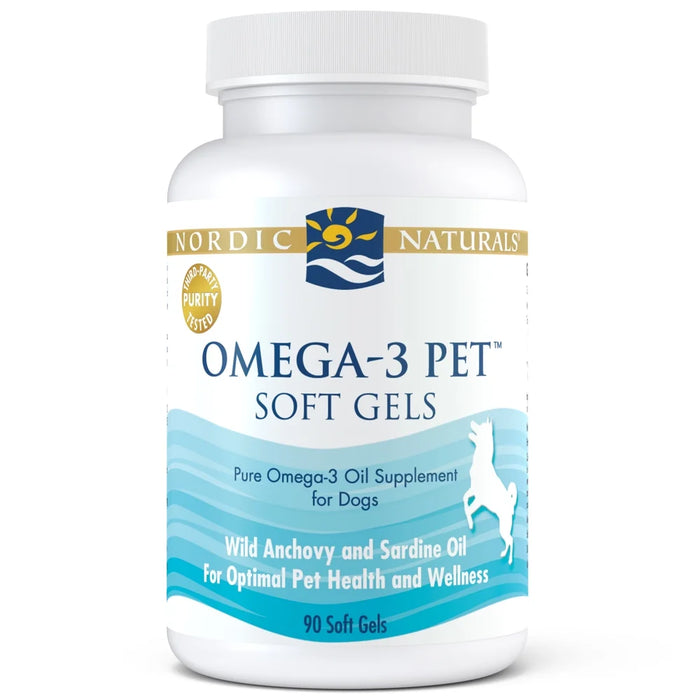 Nordic Naturals - Dog Omega-3 Oil, 90 Count - Skin and Coat