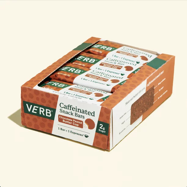 Verb Energy - Energy Bar Chocolate Peanut Butter Ls - Case Of 16-.92 Oz