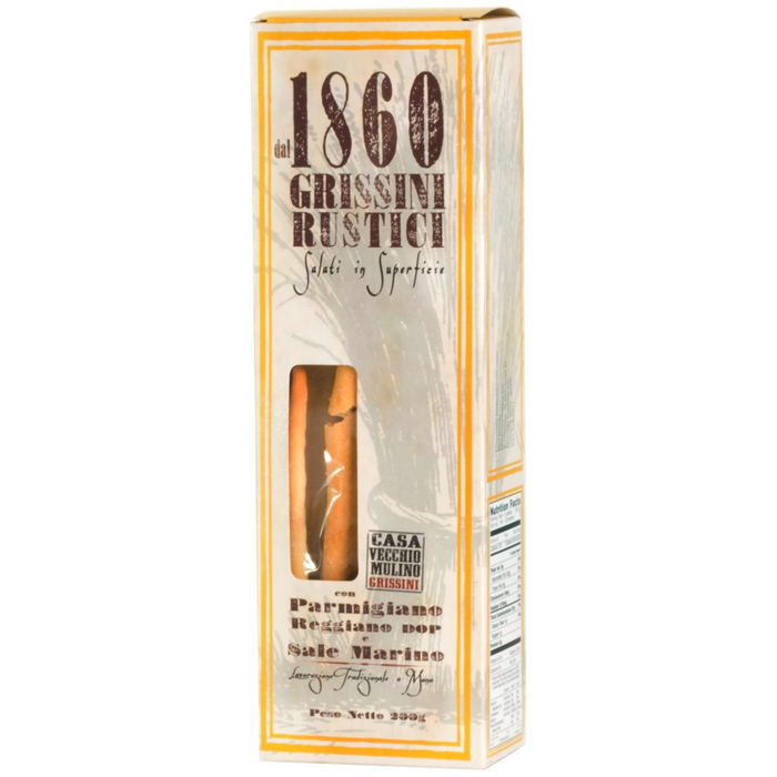 Casa Vecchio Mulino - Grissini Rustici con Parmigiano Reggiano e Sale Marino (200G)