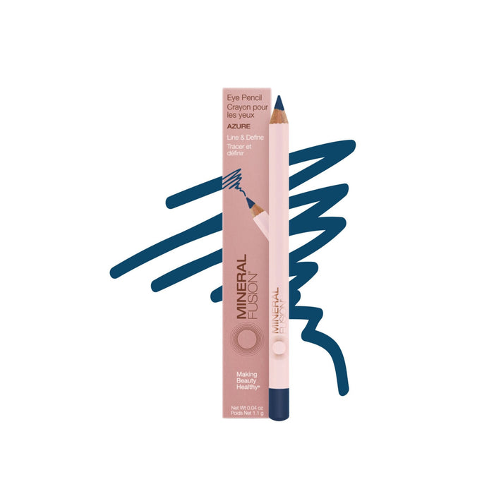 Mineral Fusion Azure Eye Pencil, 0.4 Oz