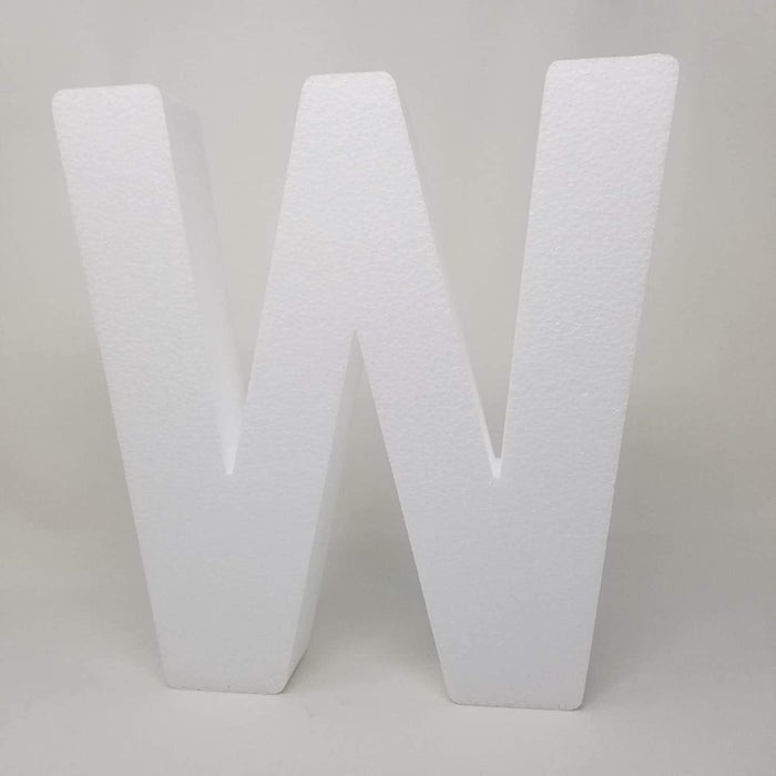 Foam Letter Shapes - 6", 12", and 24" Tall