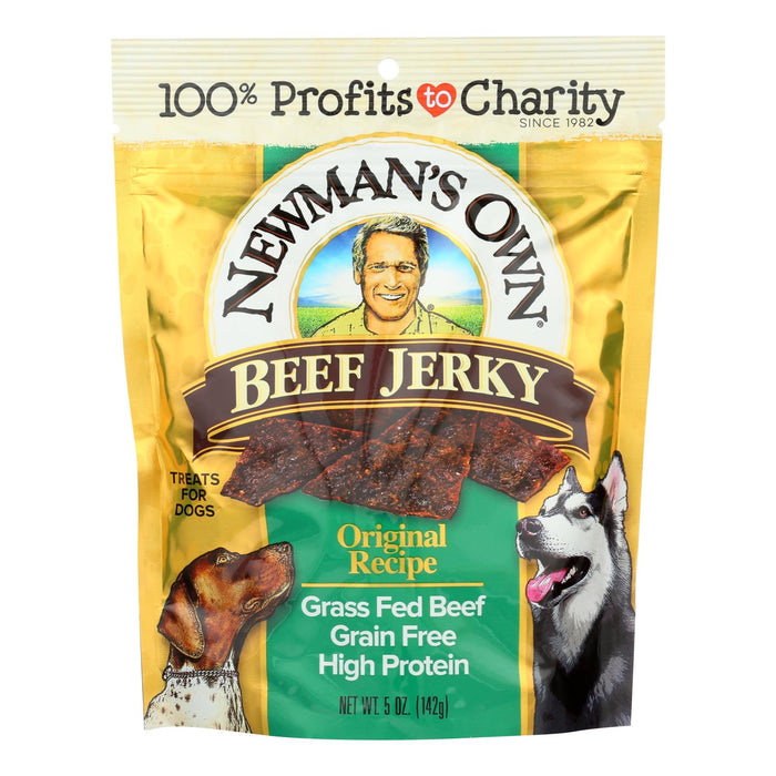 Newman's Own Organic Beef Jerky - Original Recipe, 6 Pack, 5 Oz Each