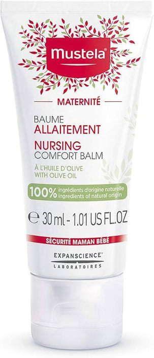 Mustela - Organic Nursing Comfort Balm, 1.01 oz (Each) - Nipple Cream for Breastfeeding