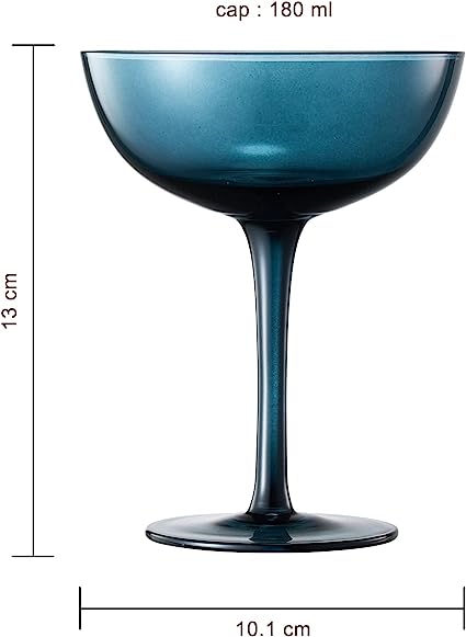 Cocktail & Champagne Coupe Glasses Coupe Cocktail Glasses 7 oz | Set of 6