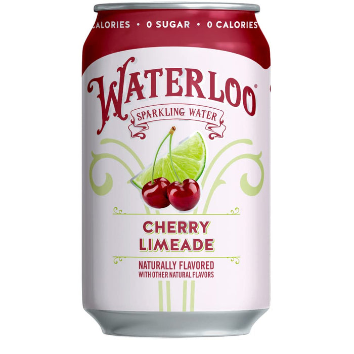 Waterloo SPK Water: Cherry Limeade 12 fl. oz. (Case of 3)