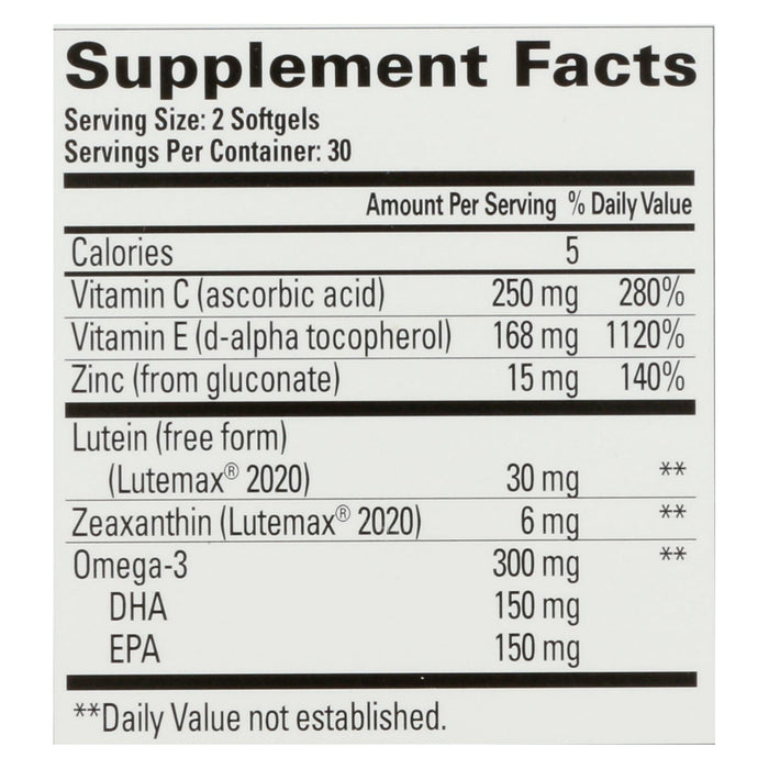 Quantum Research Macula 30 Eye Health 60 Softgels