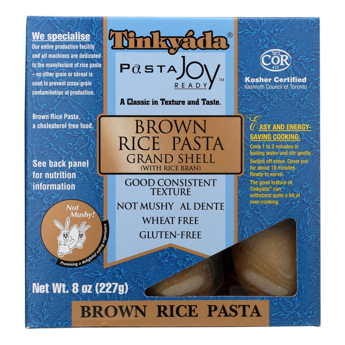 Tinkyada Brown Rice Pasta, Grand Shell (12 x 8 Oz.)