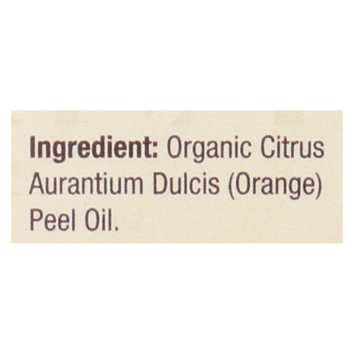 Nature's Answer Organic Orange Essential Oil (0.5 Oz.)