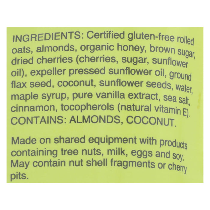 Jessica's Gluten-Free Almond Cherry Granola, 12 x 11 Oz. Packs