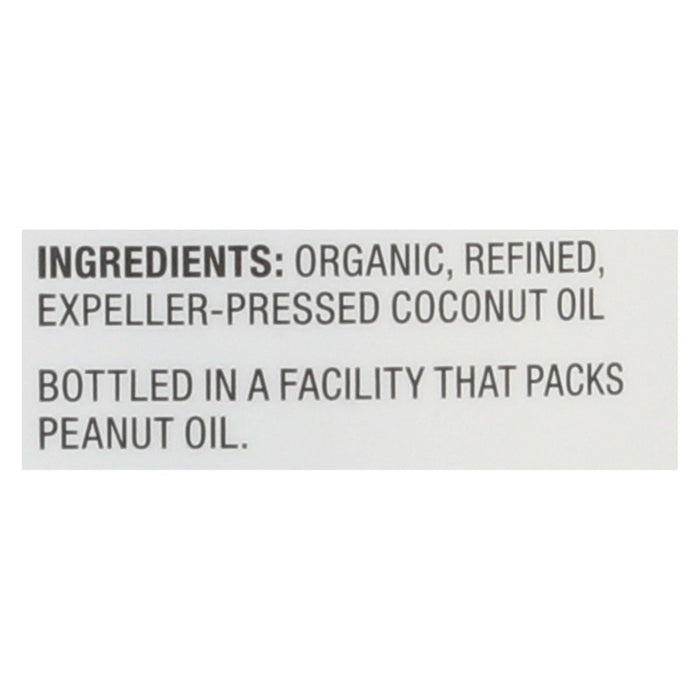 Nutiva Refined Organic Coconut Oil, 23 Fl Oz (Pack of 6)