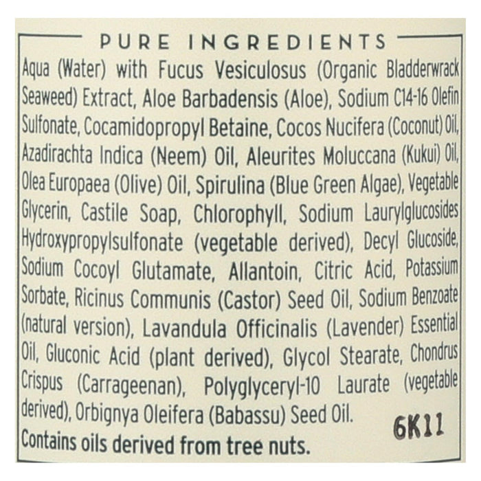 The Seaweed Bath Co. Lavender Body Wash, 12 Fl Oz, Calming and Hydrating