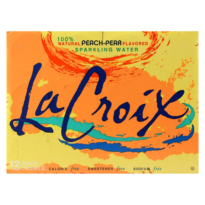 Lacroix Sparkling Water, 12 Fl. Oz., Case of 2, 24 Pack