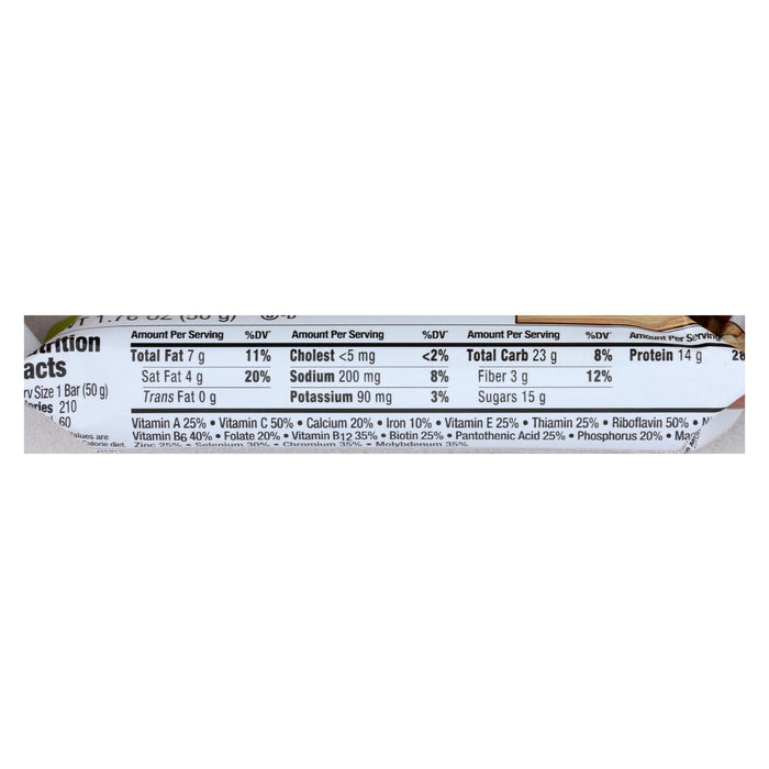 Zone - Nutrition Bar - Fudge Graham - Case Of 12 - 1.76 Oz.