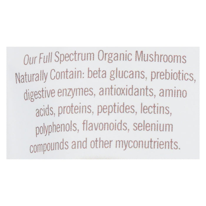 Om Mushroom Superfood Chaga Organic Mushroom Powder, 3.5 Ounce