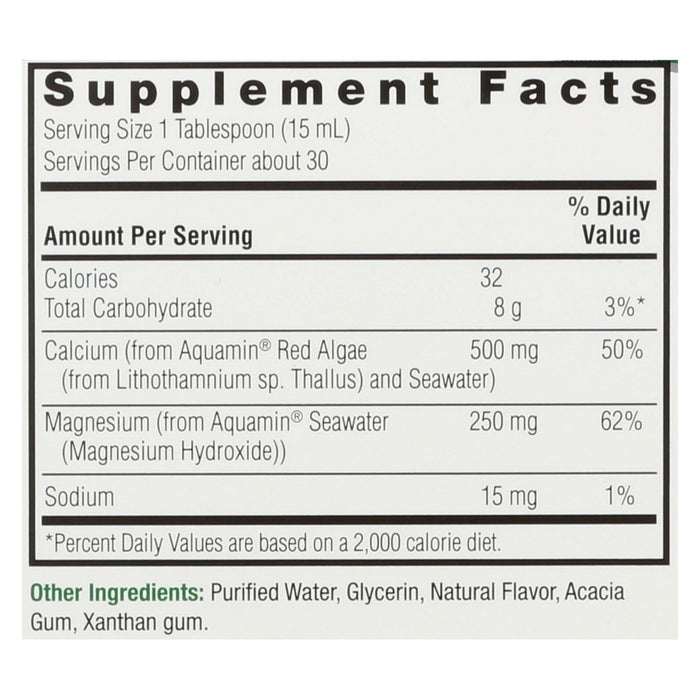Nature's Answer Plant-Based Calcium Magnesium Liquid Supplement, 16 Fl. Oz.