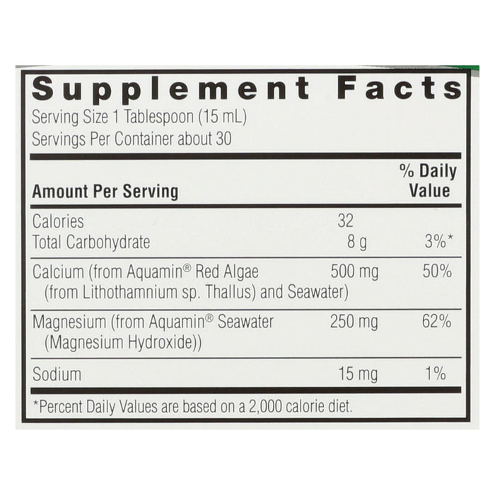 Nature's Answer Plant-Based Calcium Magnesium Liquid Supplement, 16 Fl. Oz.