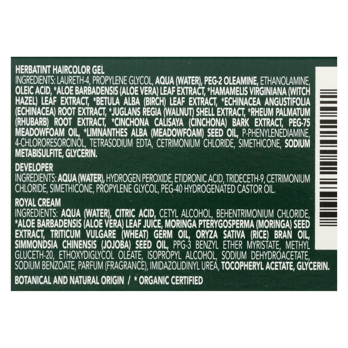 Herbatint Permanent Herbal Hair Colour Gel - 5N Light Chestnut (135 ml)