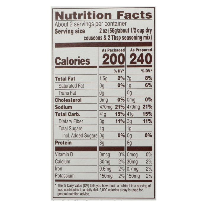 Near East Pearl Basil & Herb Couscous Mix (5 Oz., Pack of 12)