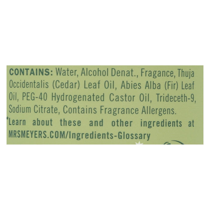 Mrs. Meyers Clean Day Iowa Pine Room Freshener, Pack of 6, 8 Oz.