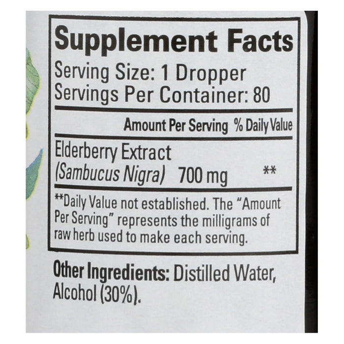 Quantum Elderberry Immune Defense Extract, 2 Fl Oz