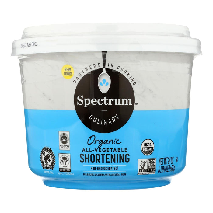 Spectrum Naturals Organic Shortening - 24 Oz.