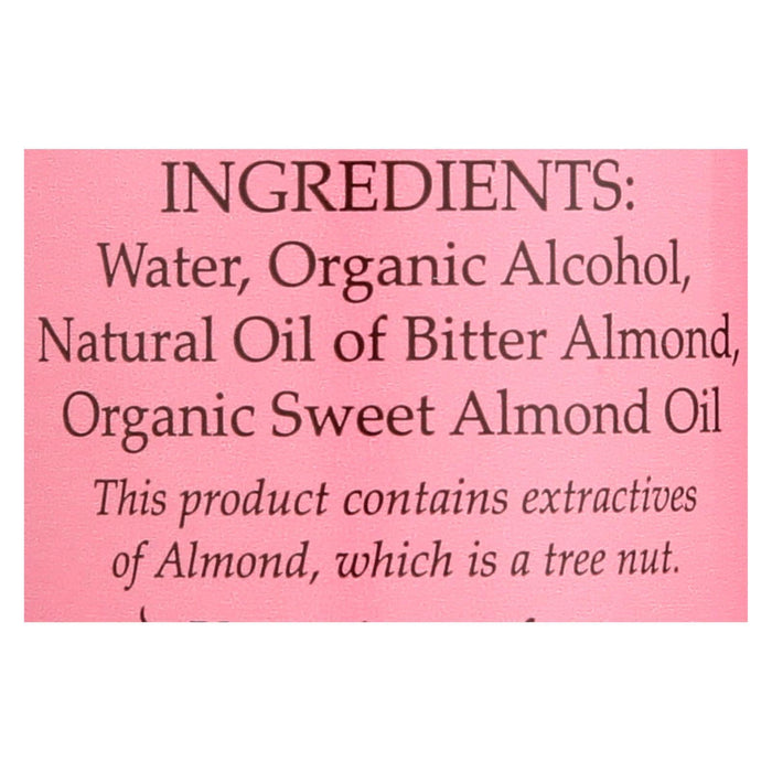 Flavorganics Organic Almond Extract, 2 Oz Pure Almond Flavor - 12 Pack