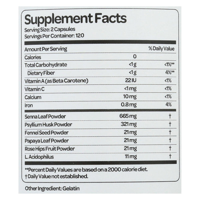 Health Plus Super Colon Cleanse: Detoxify & Rejuvenate (240 Capsules, 500 mg)