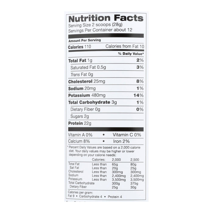 Tera's Whey Protein (12 Oz) - Goat Plain Unsweetened