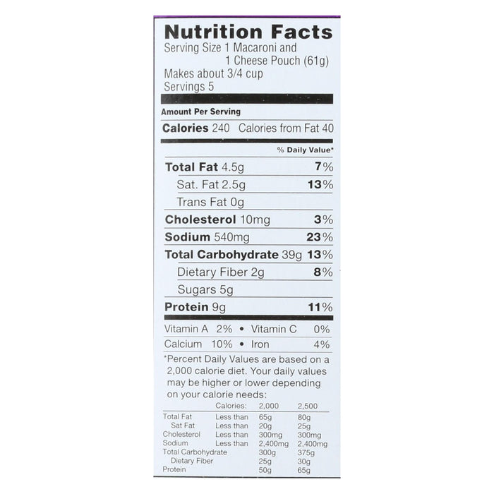 Annie's Homegrown 6-Pack Microwaveable Mac & Cheese with Rich White Cheddar (10.7 Oz. Each)