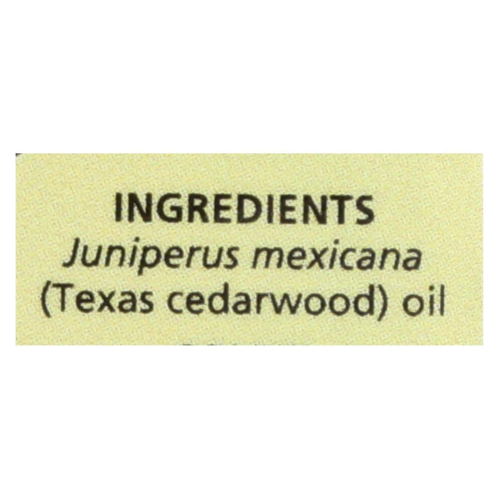Aura Cacia Cedarwood Texas Essential Oil (0.5 Oz.)