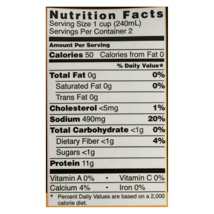 Kettle & Fire Turmeric Ginger Chicken Bone Broth (6-Pack of 16.9 Oz. Cartons)