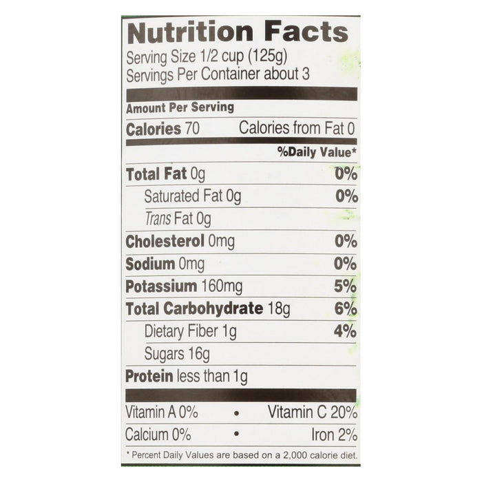 Native Forest Organic Pineapple Chunks, 14 Oz. (Pack of 6)