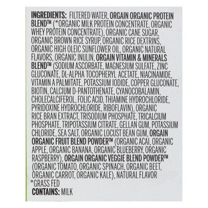 Orgain Nutritional Shake - Iced Cafe Mocha (Pack of 3) - 11 Fl Oz.
