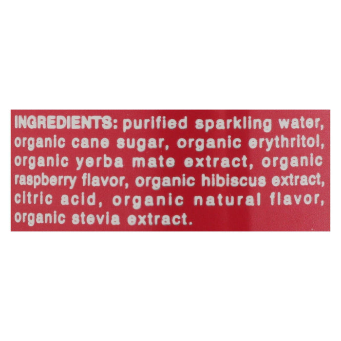 Clean Cause Raspberry Yerba Mate (Pack of 12 - 16 oz)