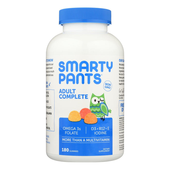Smartypants Complete Essentials Bundle for Kids Ages 4+: All-in-One Multivitamin, Omega 3 & Vitamin D Gummies (180)
