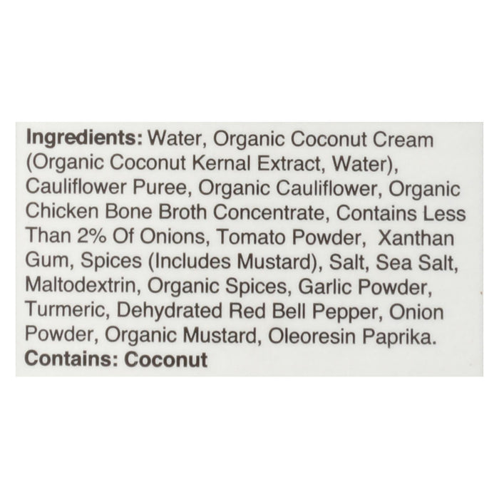 Kettle & Fire Keto Soup: Spicy Cauli-Chickpea, 6-Pack, 16.9 oz Each