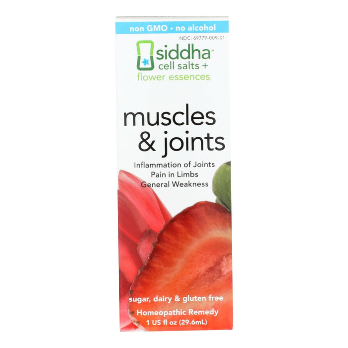 Siddha Flower Essences Muscles and Joints Support (1 Fl Oz)