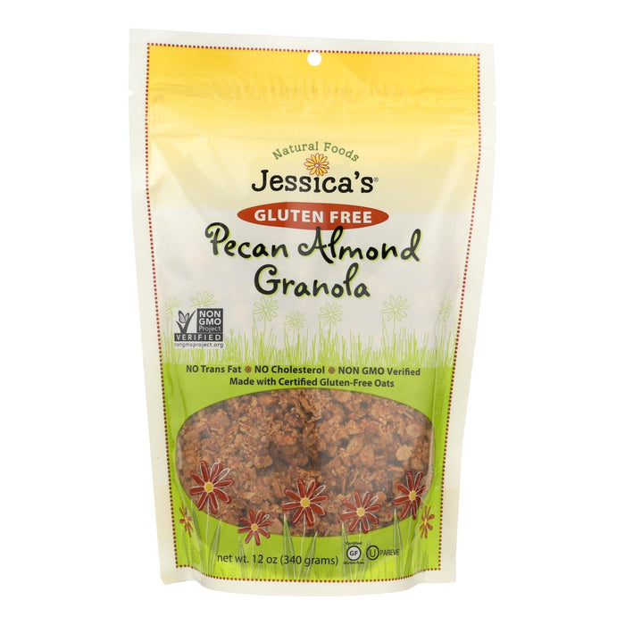 Jessica's Gluten-Free Pecan Almond Granola - Pack of 12 (11 Oz. Each)