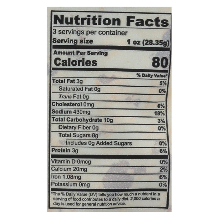 Louisville Vegan Jerky: Carolina BBQ Flavor, 10-Pack, 3 oz