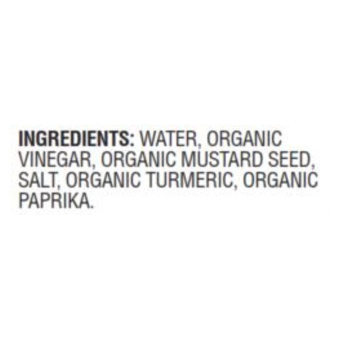 Woodstock Organic Yellow Mustard, 8 Oz. (Pack of 12)