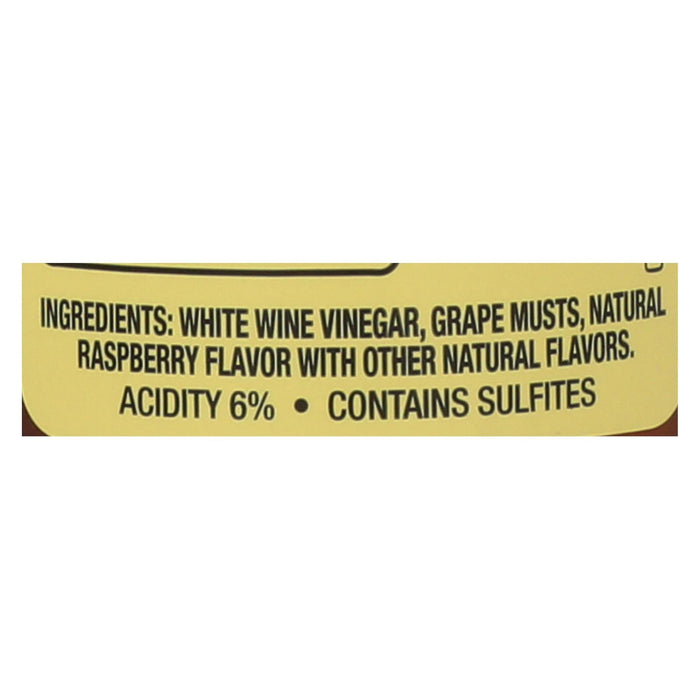 Alessi White Balsamic Raspberry Blush Vinegar (6-Pack, 8.5 Fl Oz. Each)